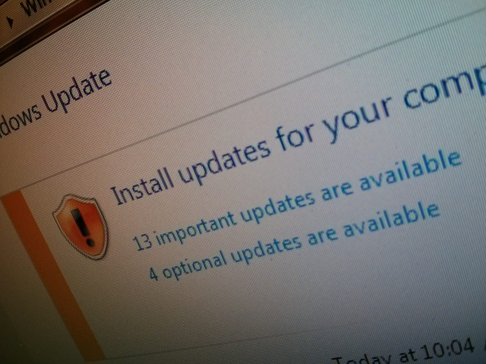 Keeping your PC safe and healthy, part 1